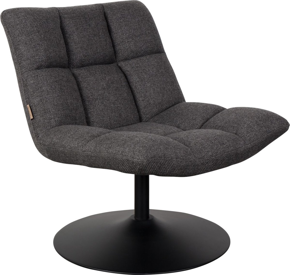Dutchbone Bar Loungestoel Donker Grijs
