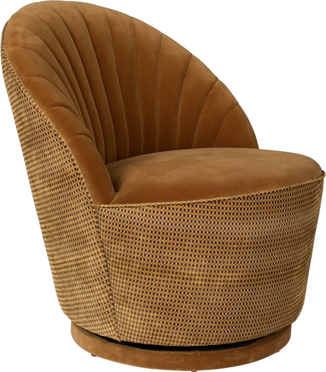 Dutchbone Madison Loungestoel Whiskey - Oranje