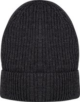 Bonnet à Cotes Classique Rouge En Laine Mérinos Mixte | Le Minor