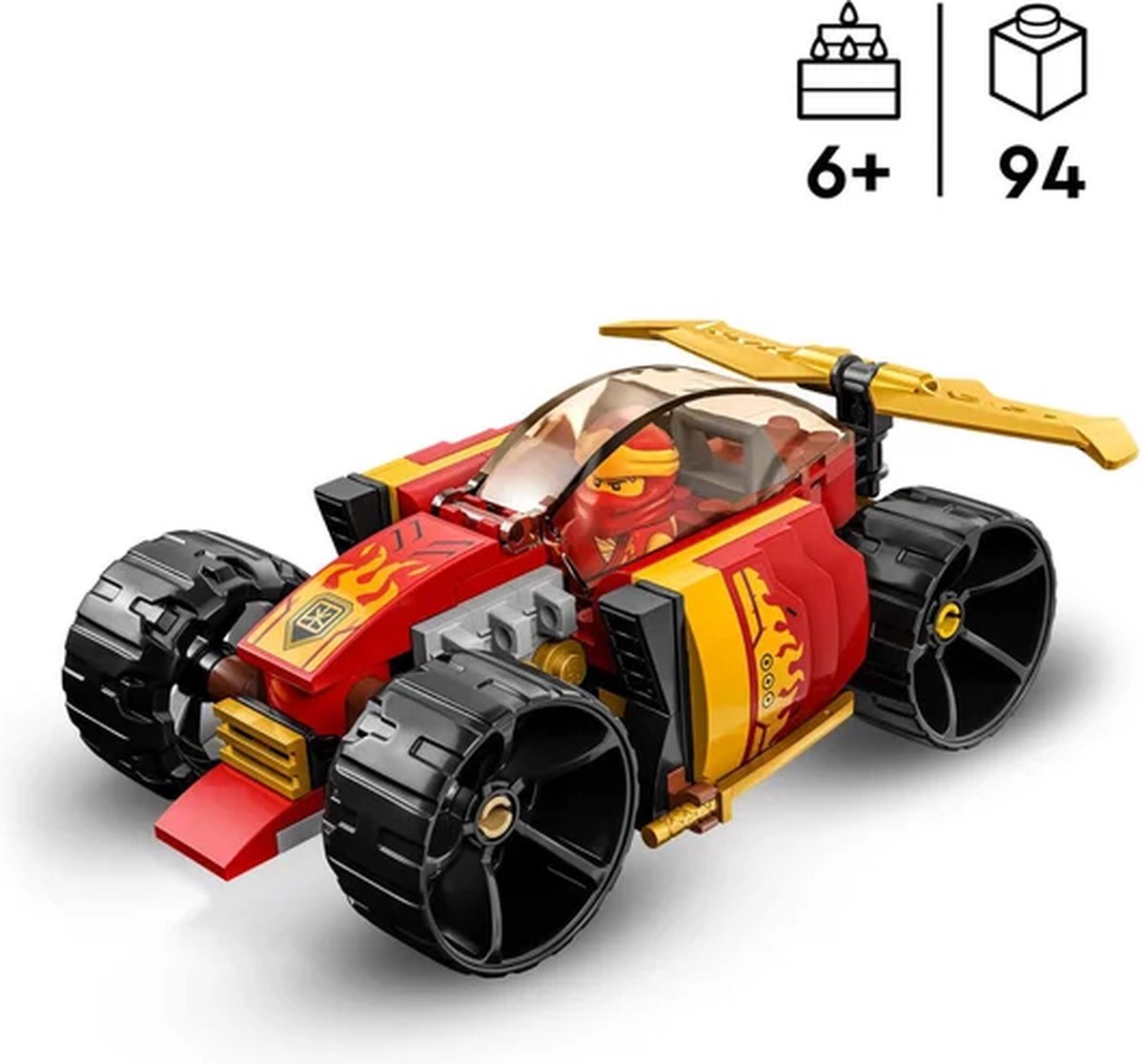 LEGO NINJAGO Kai's Ninja Racewagen EVO  - 71780 — afbeelding 13