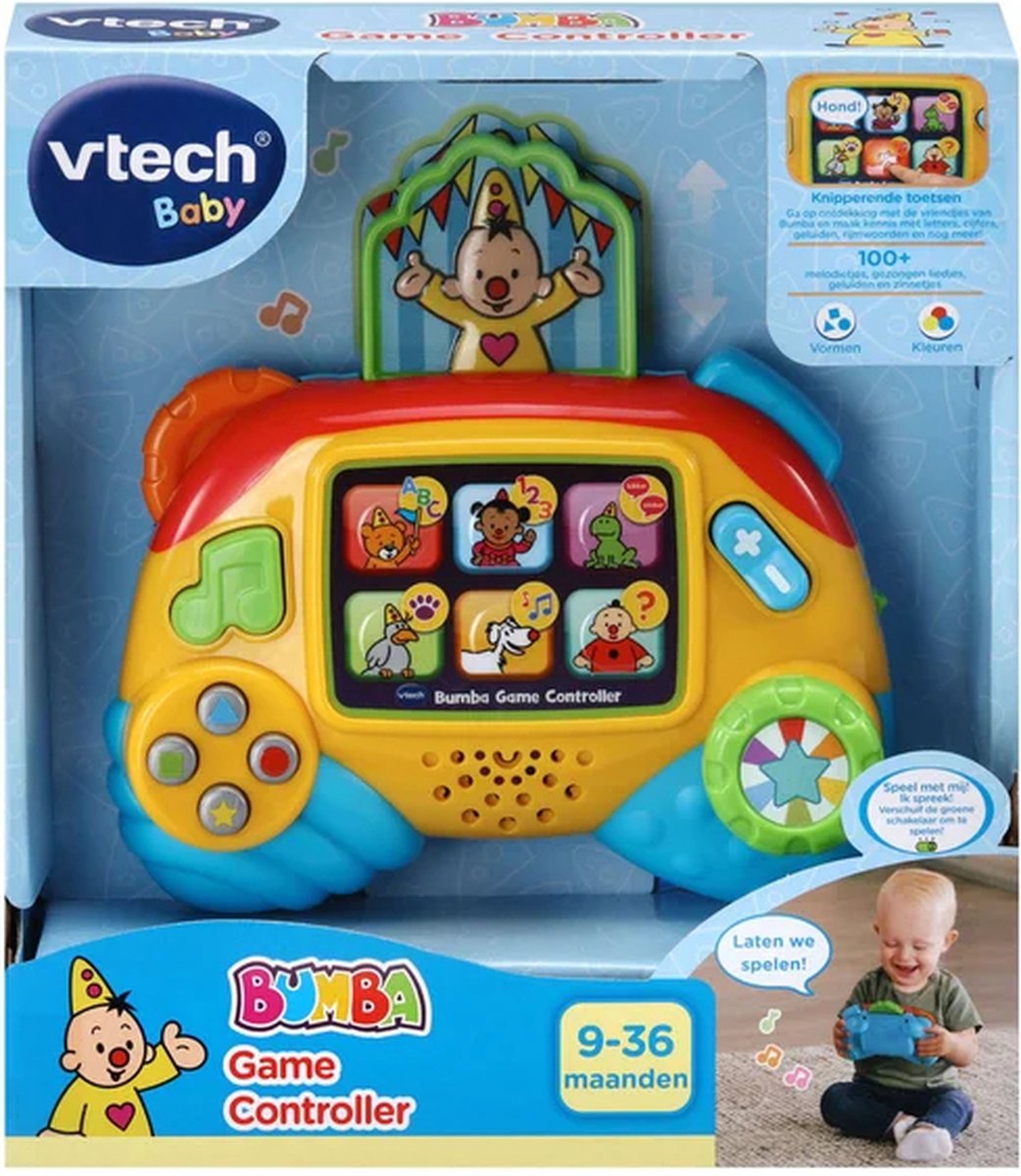 VTech Baby Bumba Game Controller - Educatief Babyspeelgoed - Liedjes en Rijmpjes - Van 9 tot 36 Maanden — afbeelding 4