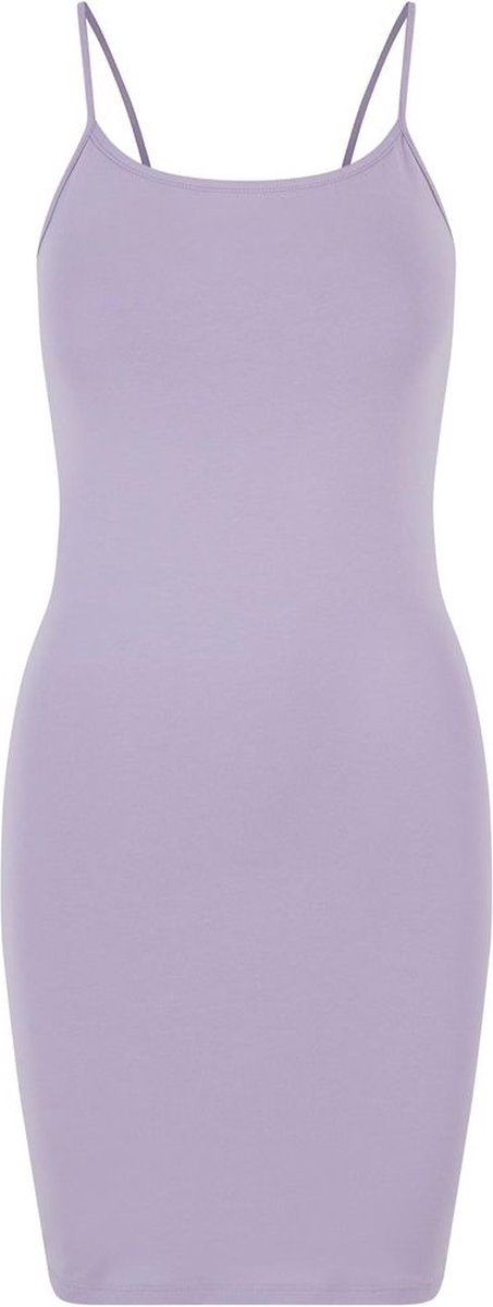 Urban Classics Stretch Jersey Slim Korte jurk XL Paars