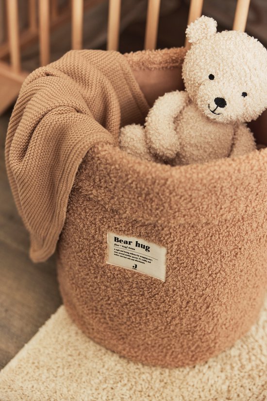 Jollein Opbergmand Boucle Biscuit — afbeelding 4