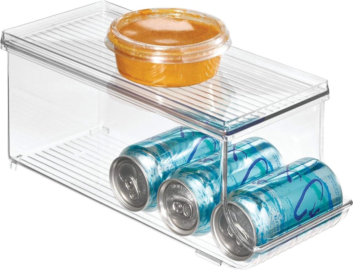 Opbergdozen Keukenbeker - Ruimte voor 9 Drinkblikken - Binz