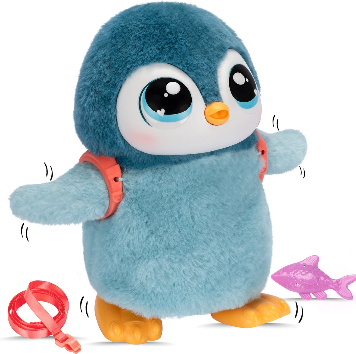 Little Live Pets My Walking Penguin Waggles - Interactieve Pinguïn Knuffel