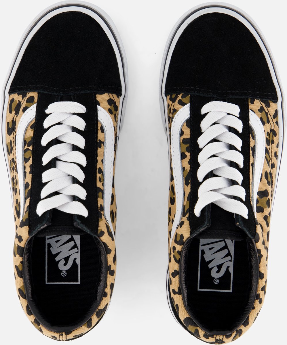 Vans Old Skool Animal Sneakers zwart Textiel - Dames - Maat 38 | bol