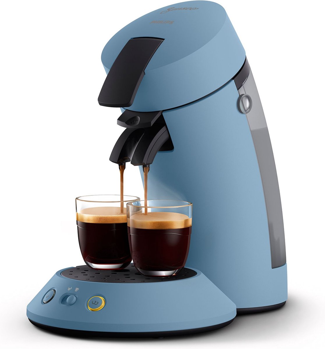 Bol.com Philips - SENSEO - Original Plus - koffiepadmachine - CSA210/70 - blauw - inclusief 72 koffiepads aanbieding
