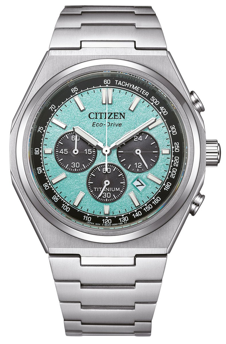 Citizen CA4610-85M Horloge - Titanium - Zilverkleurig - Ø 43 mm