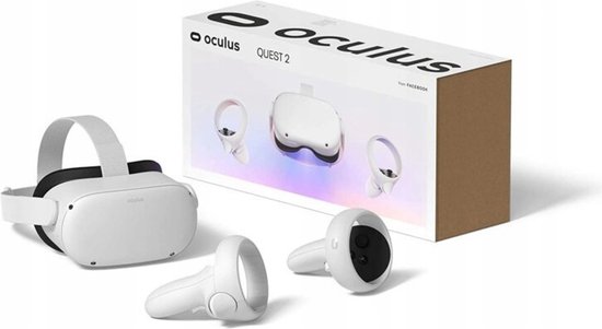 Oculus Quest 2 VR bril - Standalone VR-systeem - 128GB | bol