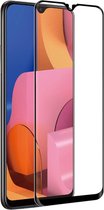 Muvit, Schermbeschermer Geschikt voor Samsung Galaxy A21s met anti-kraslaag, Doorzichtig zwart