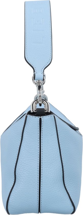 LIEBESKIND BERLIN Cuir Sac à épaule Alessa 3 Pebble Shoulder Bag Breath Bleu clair