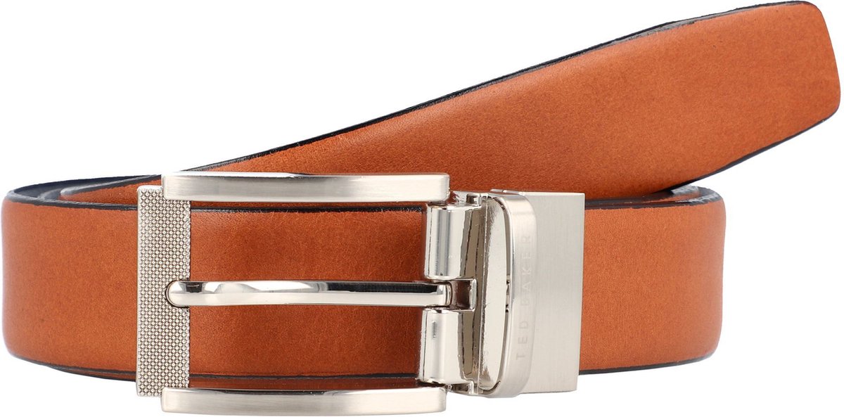 Ted Baker Omkeerbare riem leer - Jongens - 100 cm - tan