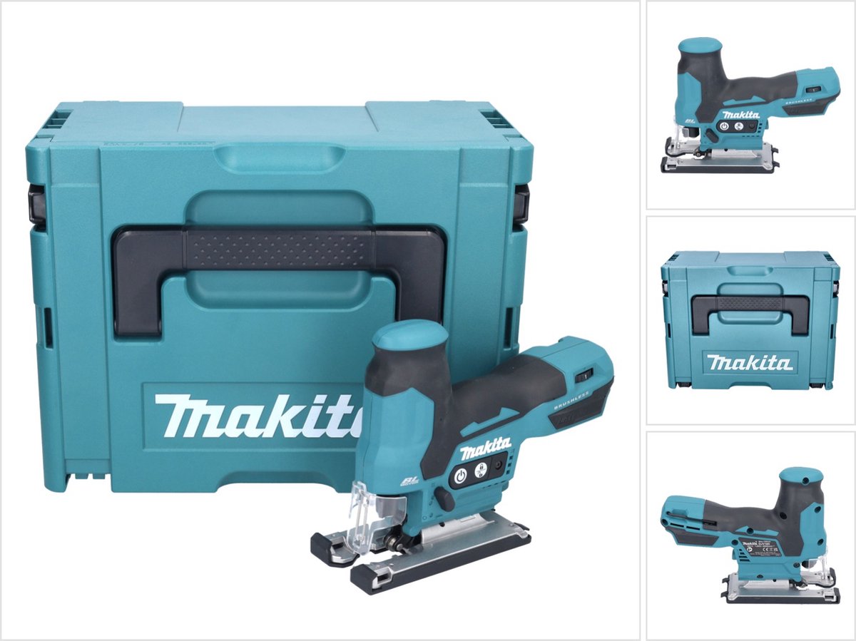 Makita DJV 185 ZJ accu decoupeerzaag 18 V borstelloos + Makpac zonder accu zonder oplader
