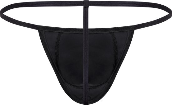 Sukrew G-String Nightlife Black - MAAT L - Heren Ondergoed - String voor Man - Mannen String