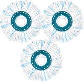 3x dweil navulling geschikt voor Clean Twist Disc Mop