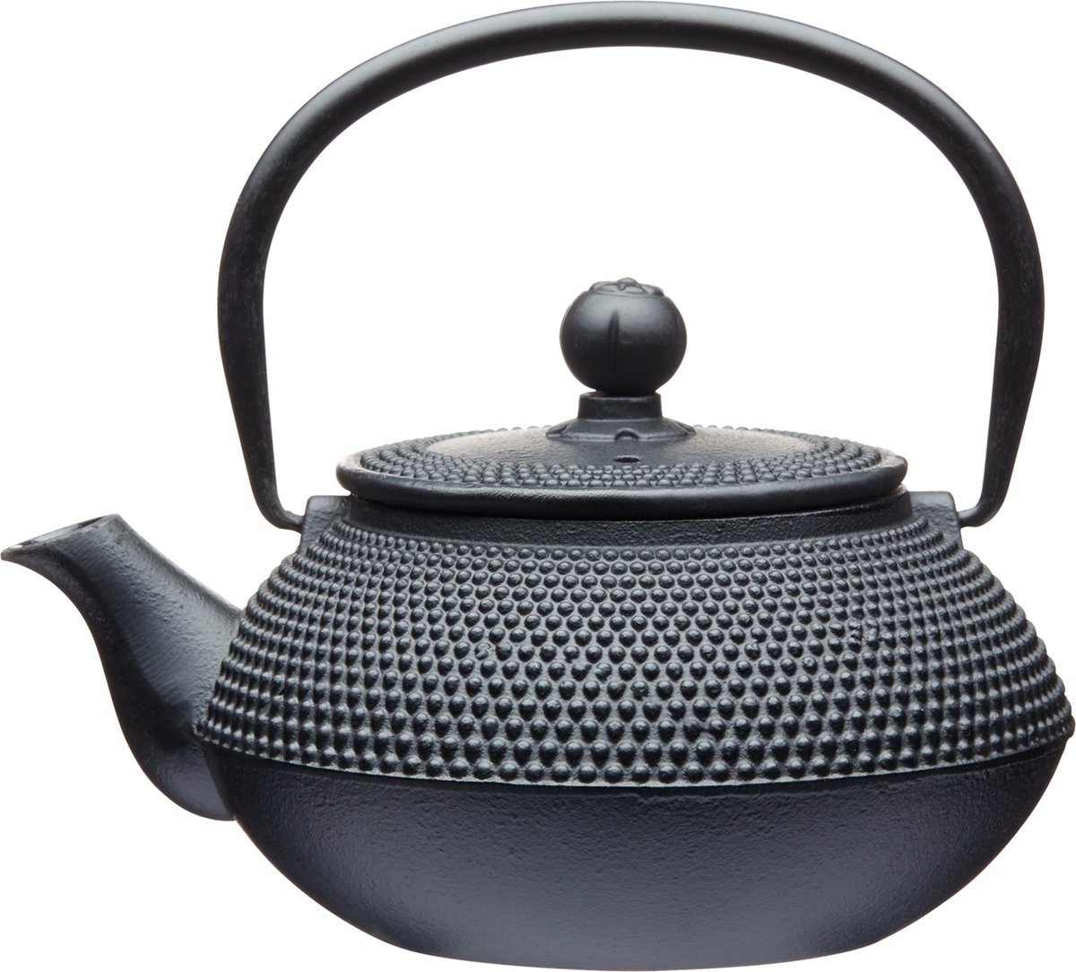 La Cafetiere Gietijzeren Japanse Theepot met Mandje