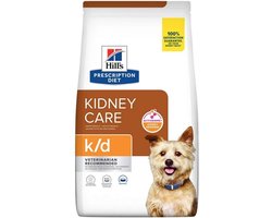 Hill's Prescription Diet K/D - Hondenvoer - Ondersteunt Niergezondheid - Hoogwaardig Eiwit - Geschikt voor Volwassen Honden