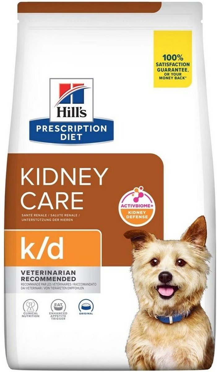 4 kg  K/D Renal Health Original Hill's Prescription Diet Hondenvoer