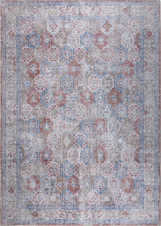 Dutch Lifestyle - Viscose - Vloerkleed - 160x230 cm - Beige | Leen Bakker