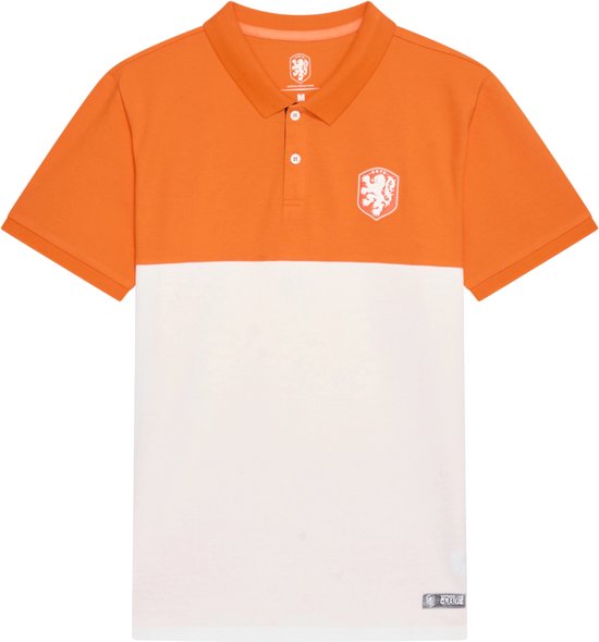 Foto: Nederlands elftal polo oranje wit