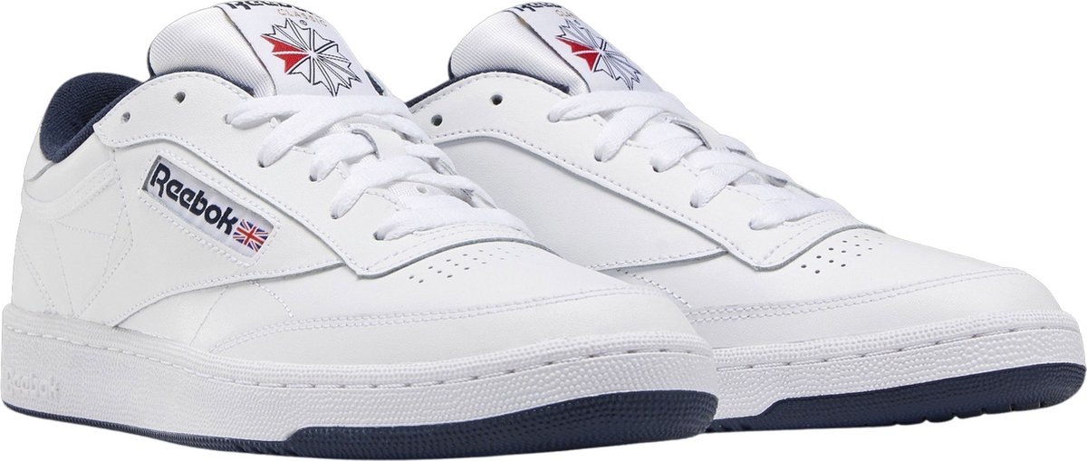 Reebok CLUB C 85 INT-WHITE/NAVY Unisex Sneakers - Wit