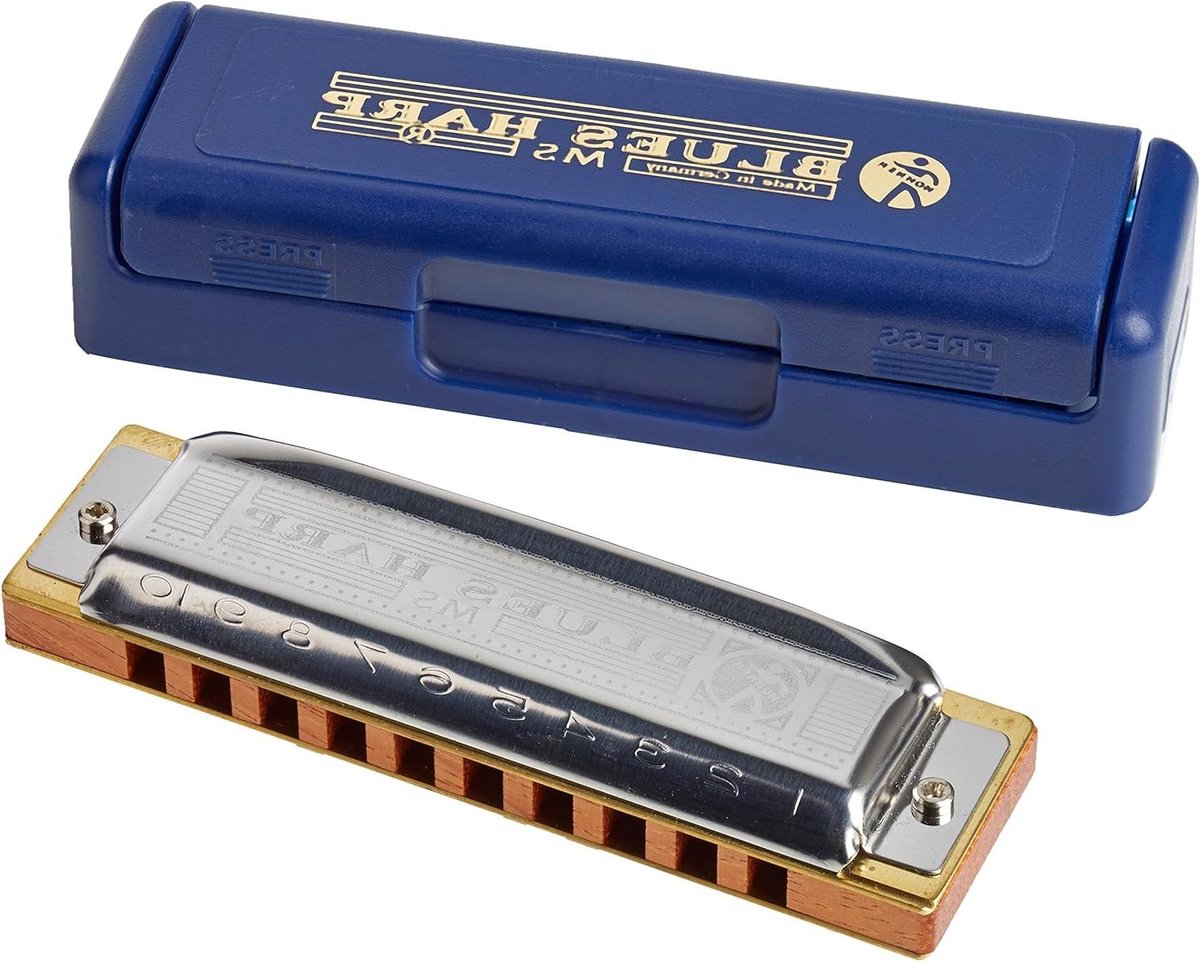 Mondharmonica in G-majeur voor beginners - Blues Harp speelgoed.