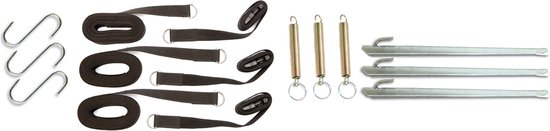 Bo-Camp - Stormband set - Universeel - 3 Stuks van 5 meter van Bo-Camp — afbeelding 2