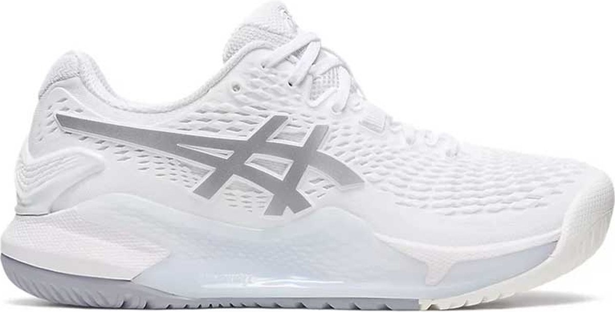 Asics Gel-resolution 9 Tennisbannen Schoenen Vrouw Zilver