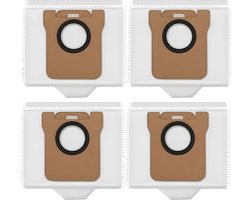4x stofzuigerzakken geschikt voor Dreame L10 Ultra, L10s Ultra, L20 Ultra, L10s Pro - Stofzakken stofzuigzak