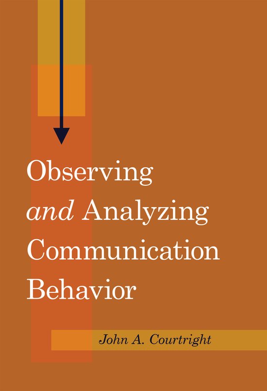 Observing «and» Analyzing Communication Behavior - cover