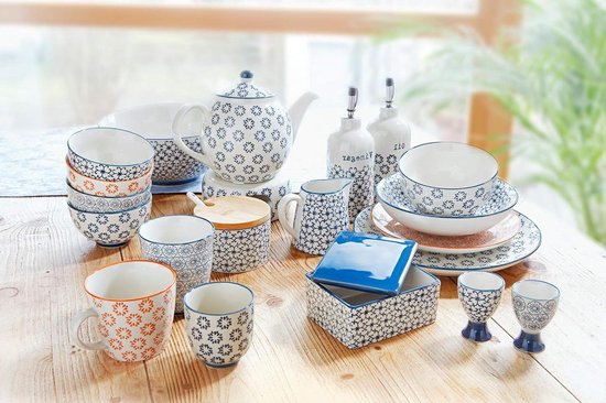 Botervloot rond – mint – Uniek Keramiek Botervloot rond – mint – Uniek Keramiek