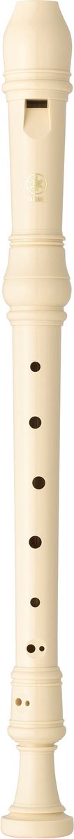 Yamaha YRA-27 III Altblockfluit in F Deutsch, dubbel , wit - Alt blokfluit (Duitse boring)