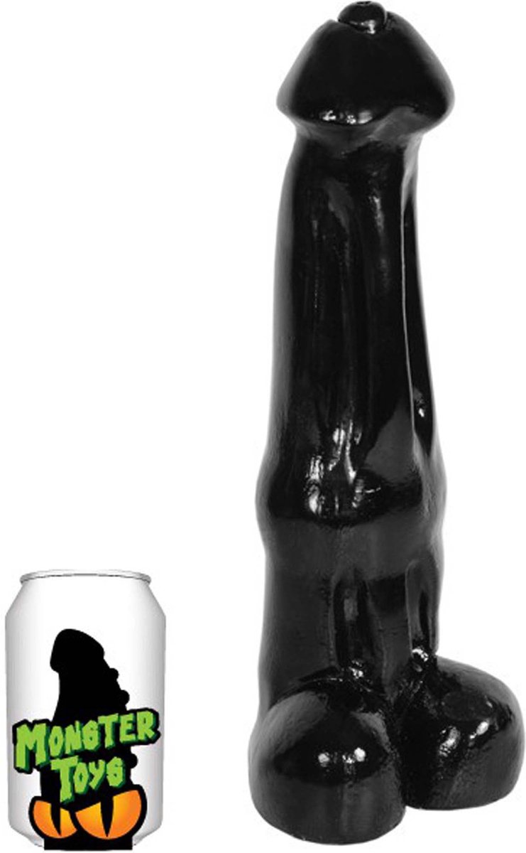 Goedkoopste Gangbangster - Gigator - Dildo- 29 x 8,6 cm - PVC - Zwart