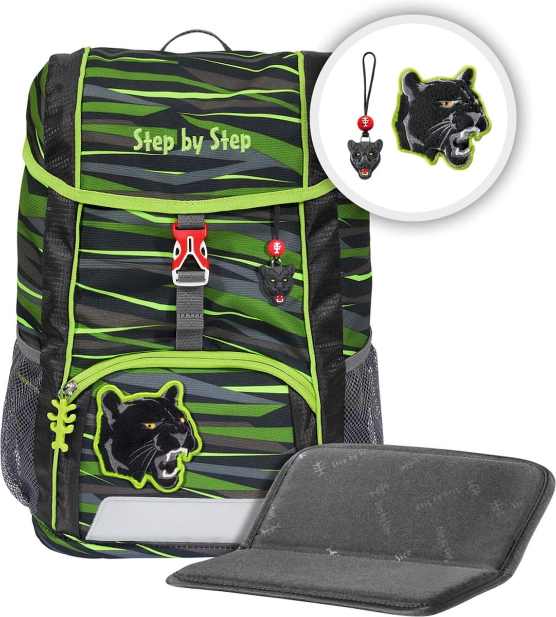 Step by Step Vrije tijd rugzak Rugzak KID Backpack-Set 13L Wild Cat Chiko Veelkleurig