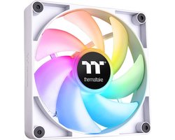Thermaltake CT120 ARGB Sync - Ventilator Koeler voor PC - 2x120mm - Stil - PWM 500-2000 RPM - Wit