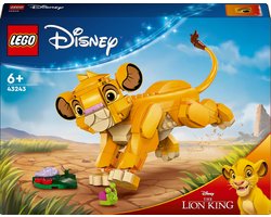 LEGO Disney Simba de Leeuwenkoning als welp 43243