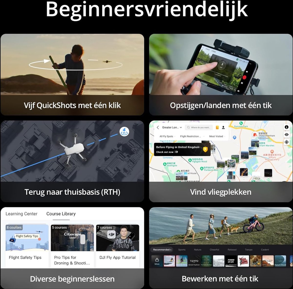 DJI Mini 4K Fly More Combo drone - 10 km bereik - 31 min vliegtijd – foto 6