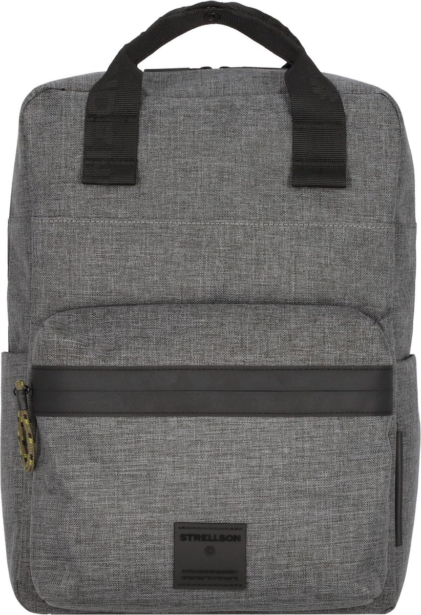 strellson Laptop rugzak Rugzak met laptopvak Northwood 2.0 Josh Backpack Dark Grey Grijs