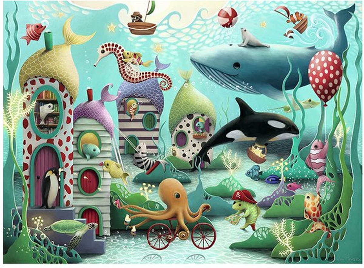 Ravensburger puzzel Magische onderwaterwereld - Legpuzzel - 100 stukjes — afbeelding 6