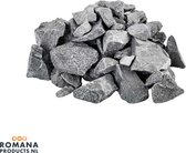 Romana Products Saunastenen 20kg - Elektrisch, Hout, Gas - Voor Saunaoven en Warmtebronnen