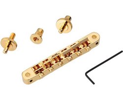 TonePros NVR2-G Tune-O-Matic Brug voor USA Gitaren - Goud