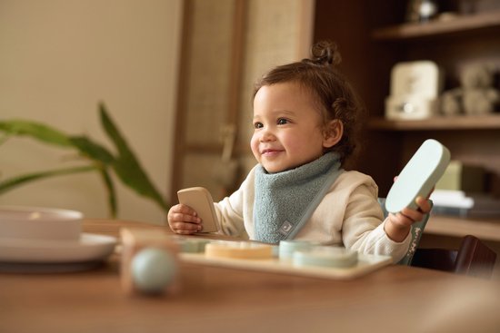 Jollein - Slab Bandana - Katoen - Slabbetjes Baby - 2 Stuks - Sea Green - 2 Stuks van Jollein — afbeelding 5