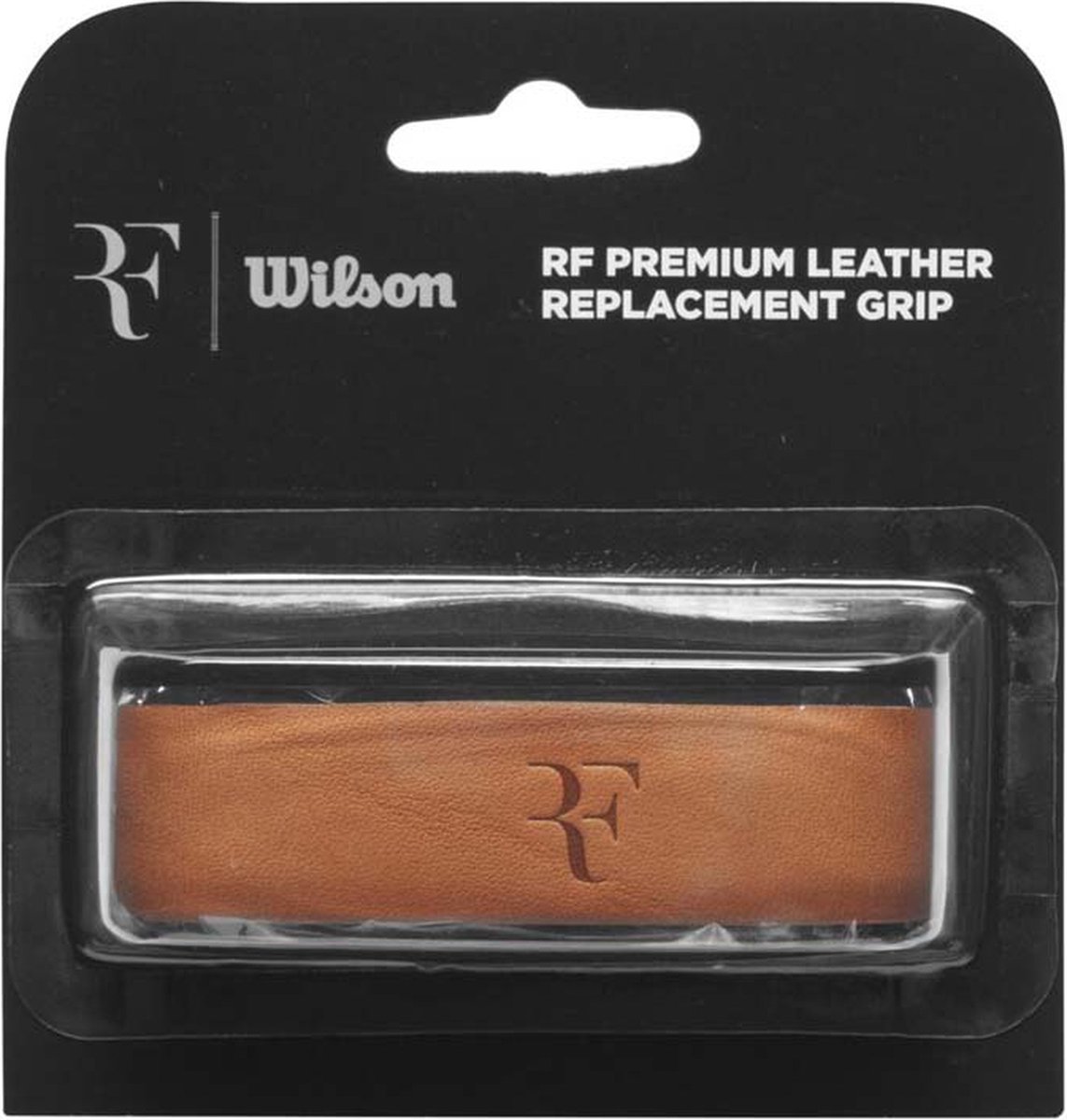 Wilson RF Premium Lederen Vervangingsgreep - Bruine Basiswikkel