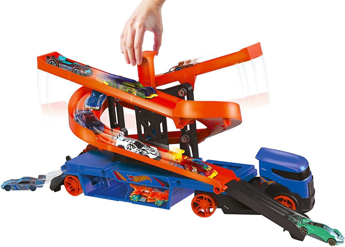 wheels city camion elevador hot wheels