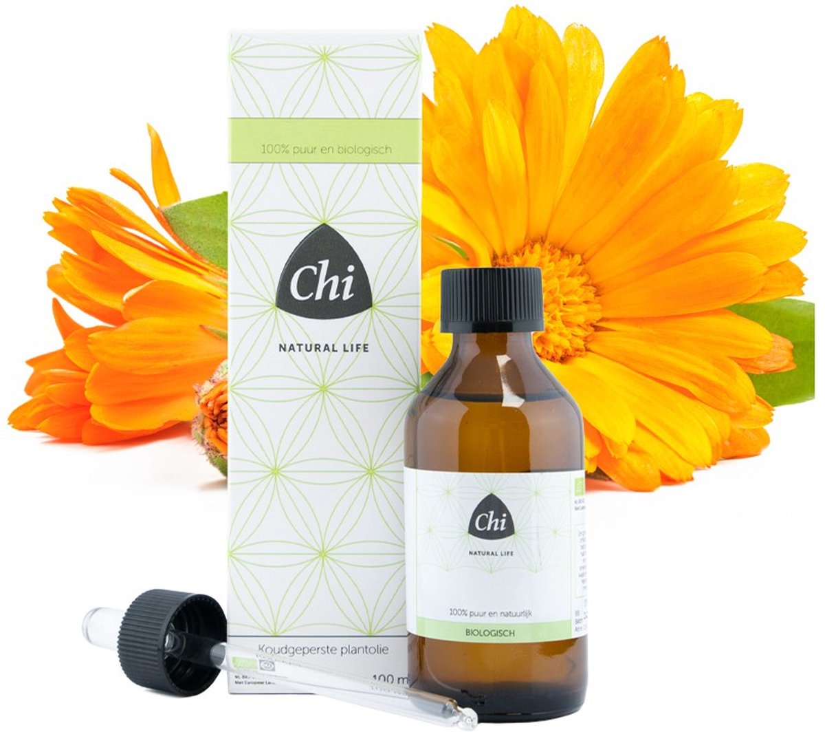 Goedkoopste Chi Calendula 10 Maceraat - Eko - 100 ml - Etherische Olie