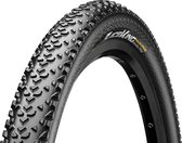 Zwarte Continental Race King 2.2 vouwband met grof profiel.