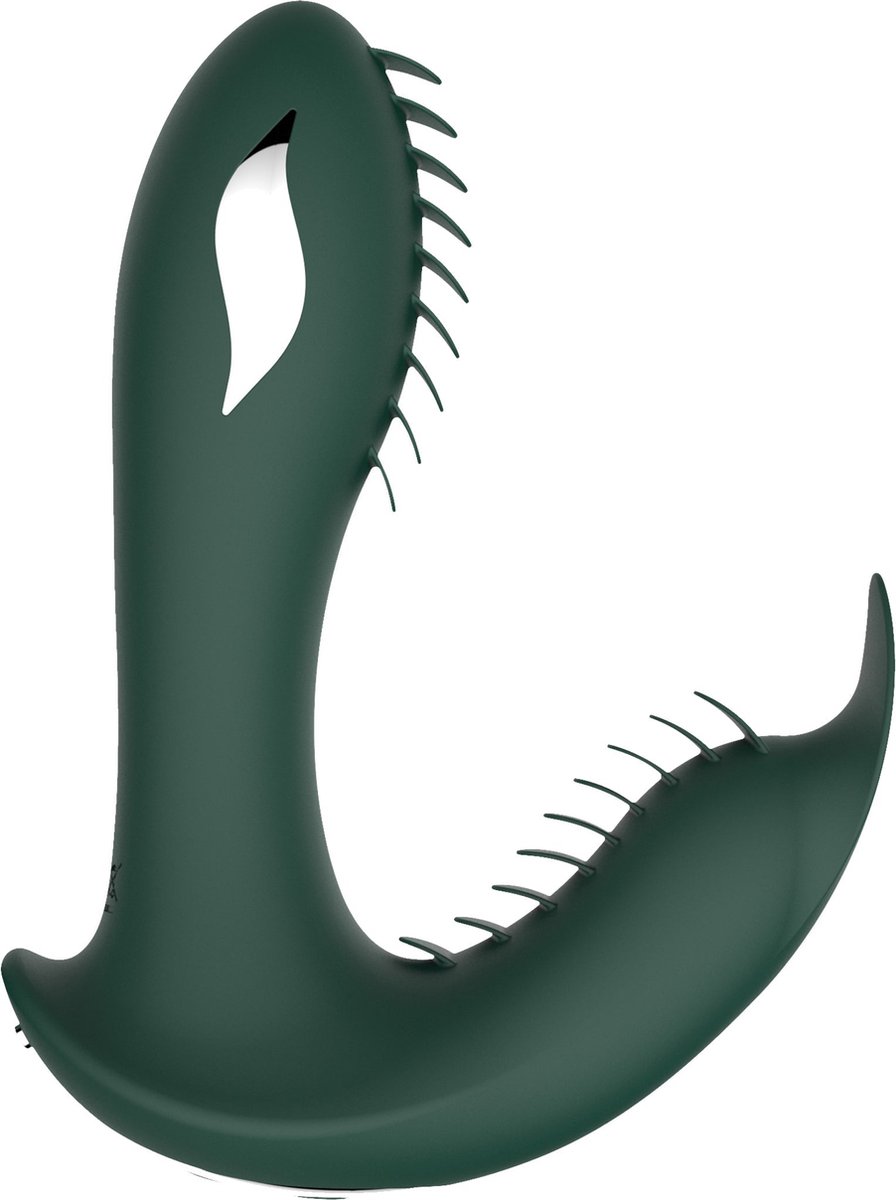 Limitless - WV1 - Estim - Electrosex - Draagbare Vibrator met Afstandsbediening - Groen