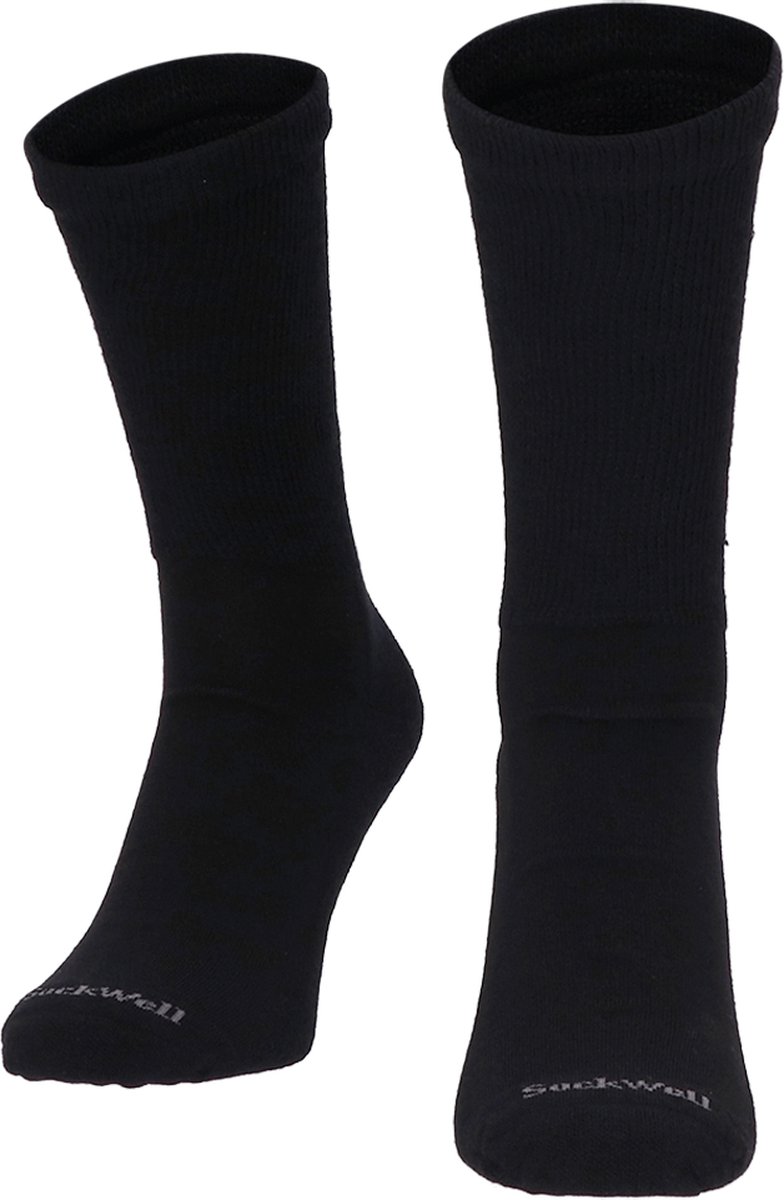 Sockwell - Extra Easy - Heren - Diabetes sokken - Zwart