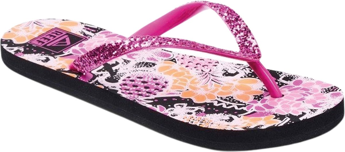 Reef Kids Stargazer Prints Meisjes Slippers Roze