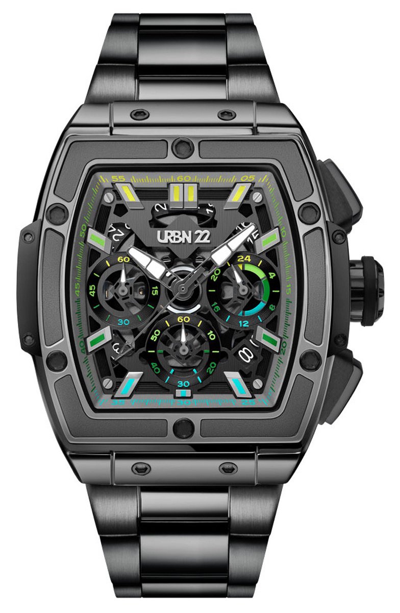 URBN22 Evolve Space Invasion streetlife chronograaf horloge
